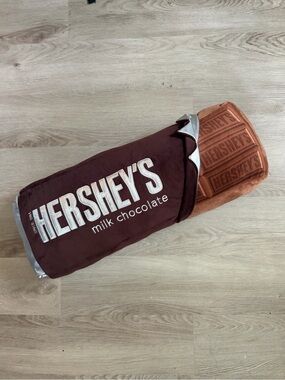 Hershey Milk Chocolate Bar Pillow Collectable Warming Heat Therapy Plush